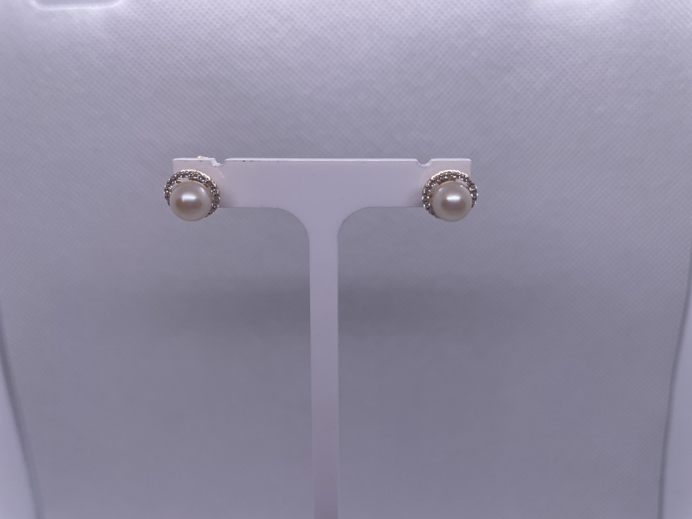 СПУС585 СЕРЬГИ ПУСЕТЫ (Au 585)