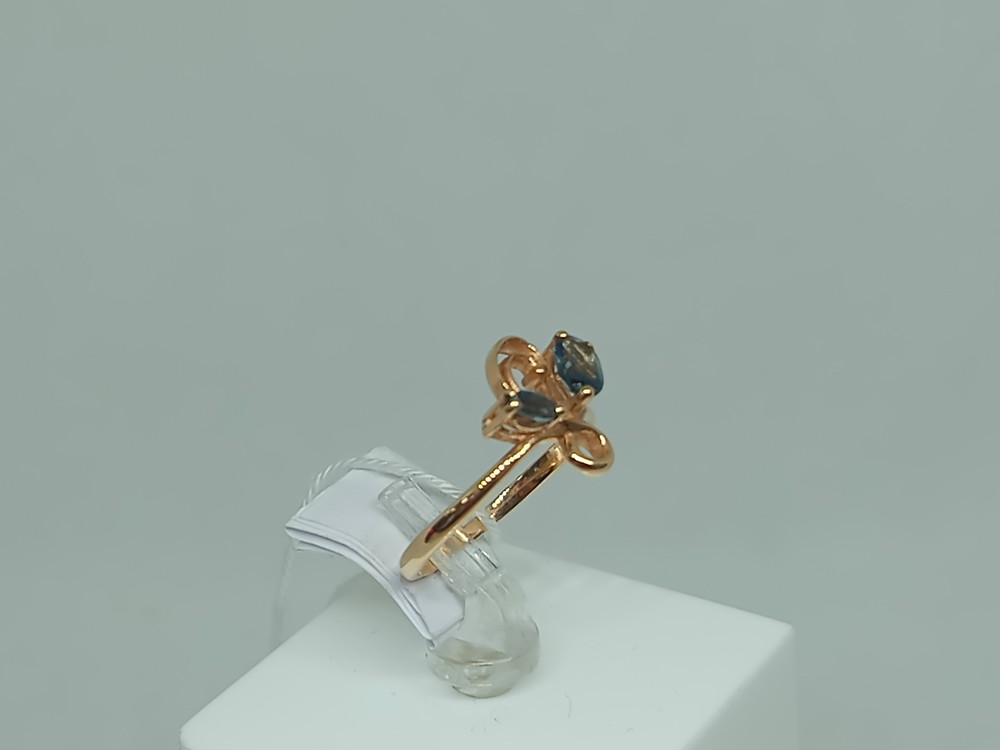 КОЛКМИ585 КОЛЬЦО С КАМНЯМИ (Au 585)