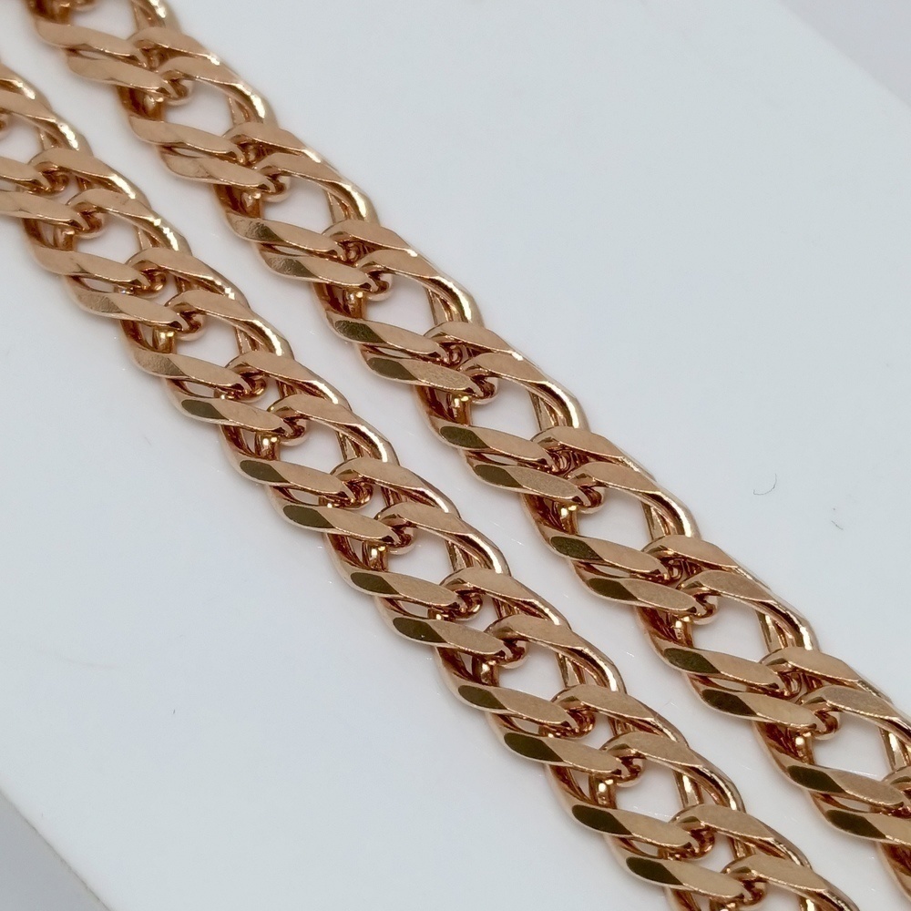 ЦЕПЬ ПОЛНОВЕСНАЯ Ромб двойной (Au 585)