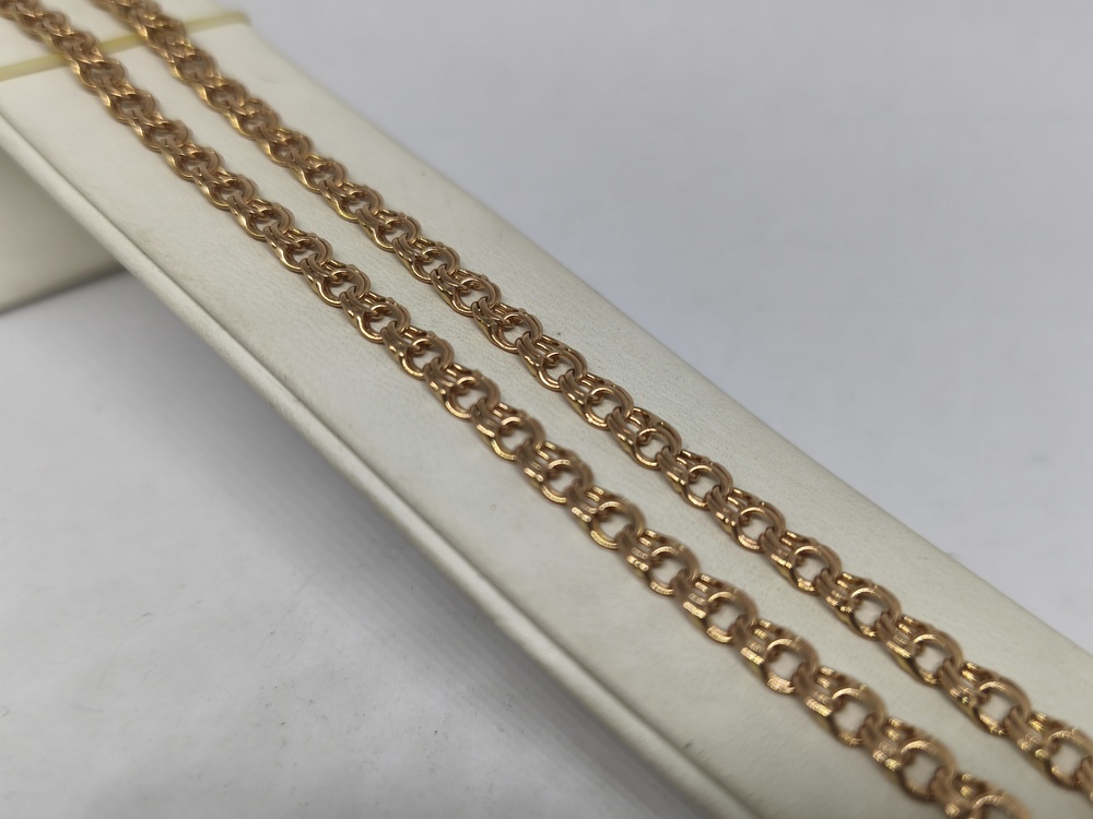 ЦЕПЬ ПОЛНОВЕСНАЯ Бисмарк (Au 585)