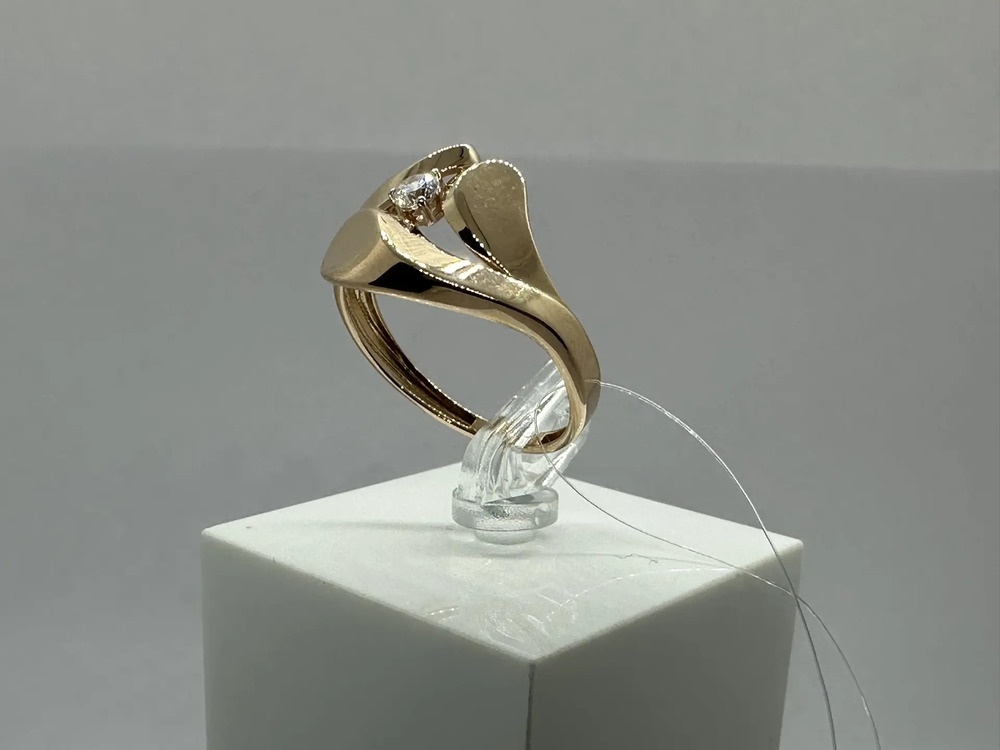 КОЛЬЦО С КАМНЕМ (Au 585)