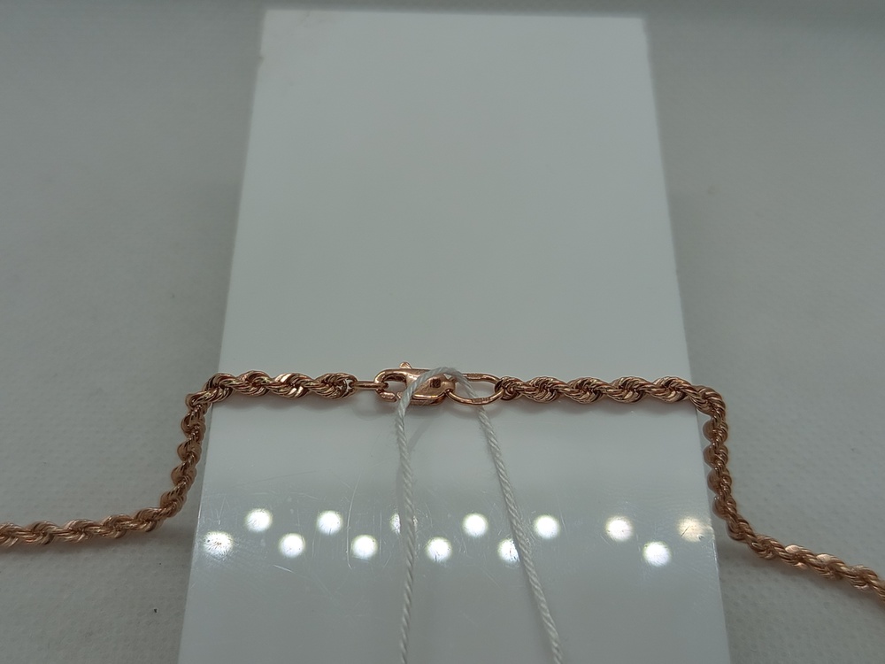 ЦЛВР585 ЦЕПЬ ПОЛНОВЕСНАЯ Веревка (Au 585)