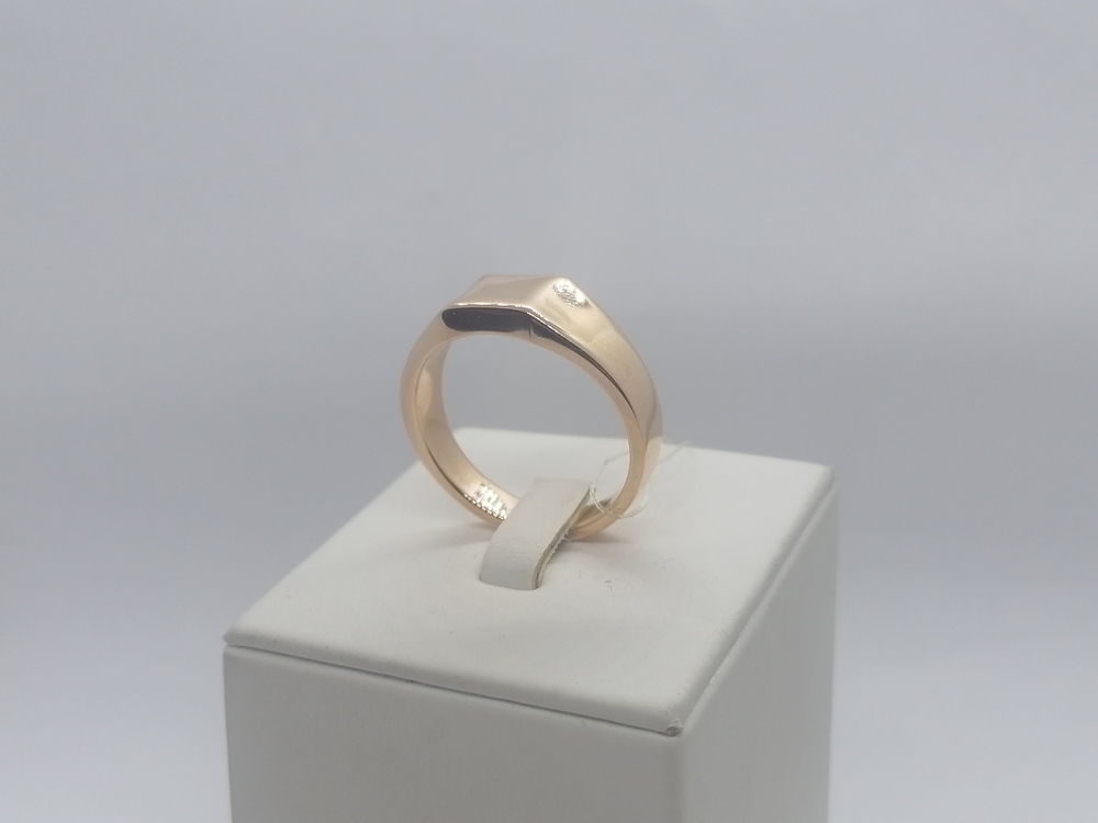 КОЛЬЦО ПЕЧАТКА без камня (Au 585)