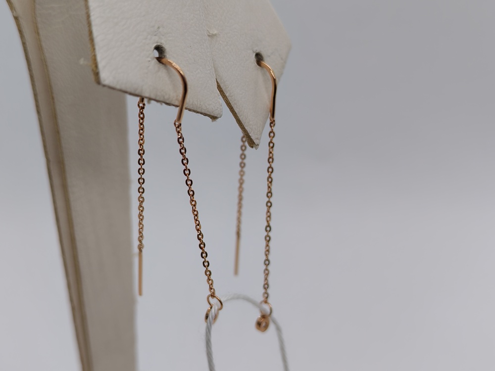 СЕРЬГИ ПРОДЕВКИ (Au 585)