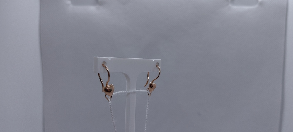 СБКМ585 СЕРЬГИ БЕЗ КАМНЯ (Au 585) СБКМ585 СЕРЬГИ БЕЗ КАМНЯ (Au 585)