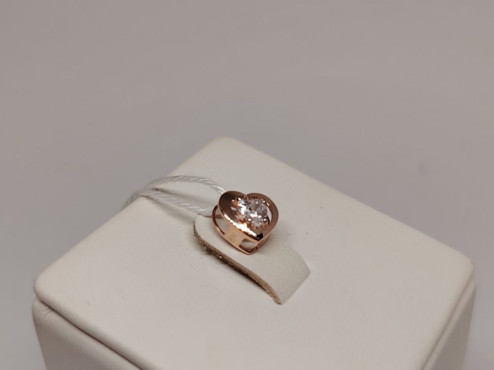 ПОДКМ585 ПОДВЕСКА С КАМНЕМ (Au 585)