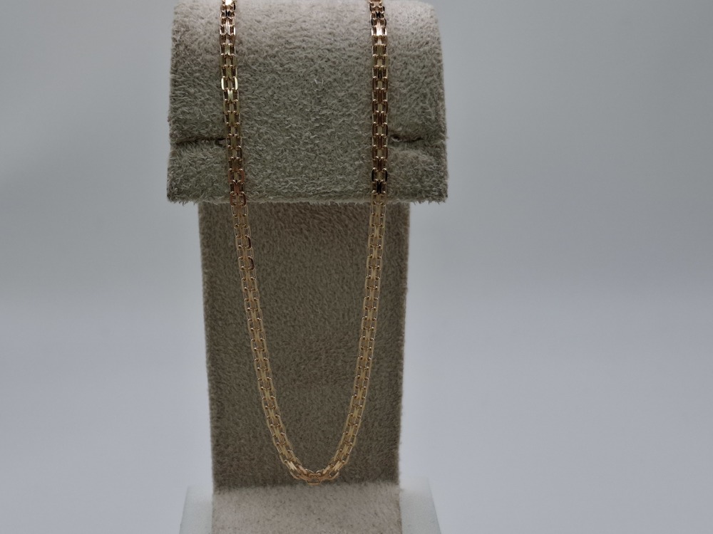 ЦЕПЬ ПОЛНОВЕСНАЯ Бисмарк машинный (Au 585)