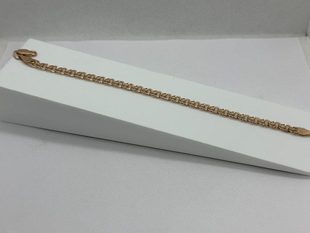 670008023 БРАСЛЕТ ПУСТОТЕЛЫЙ Бисмарк (Au 585)