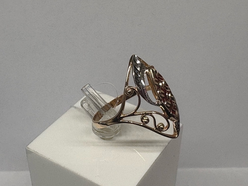 К-157_au КОЛЬЦО БЕЗ КАМНЯ (Au 585)