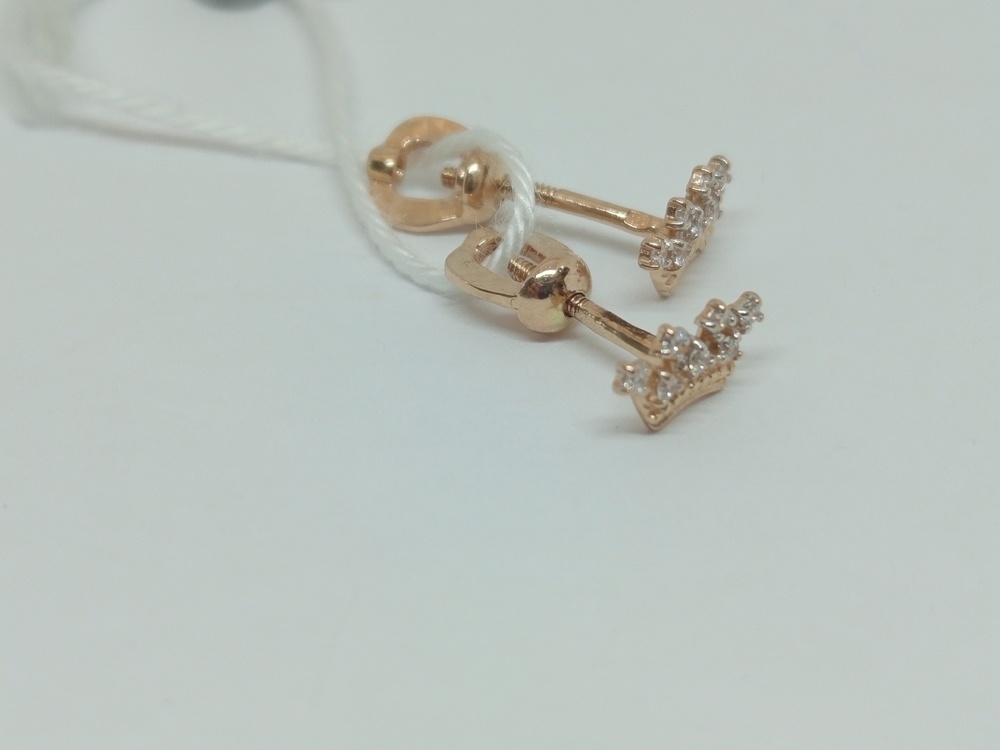 СЕРЬГИ ПУСЕТЫ (Au 585)