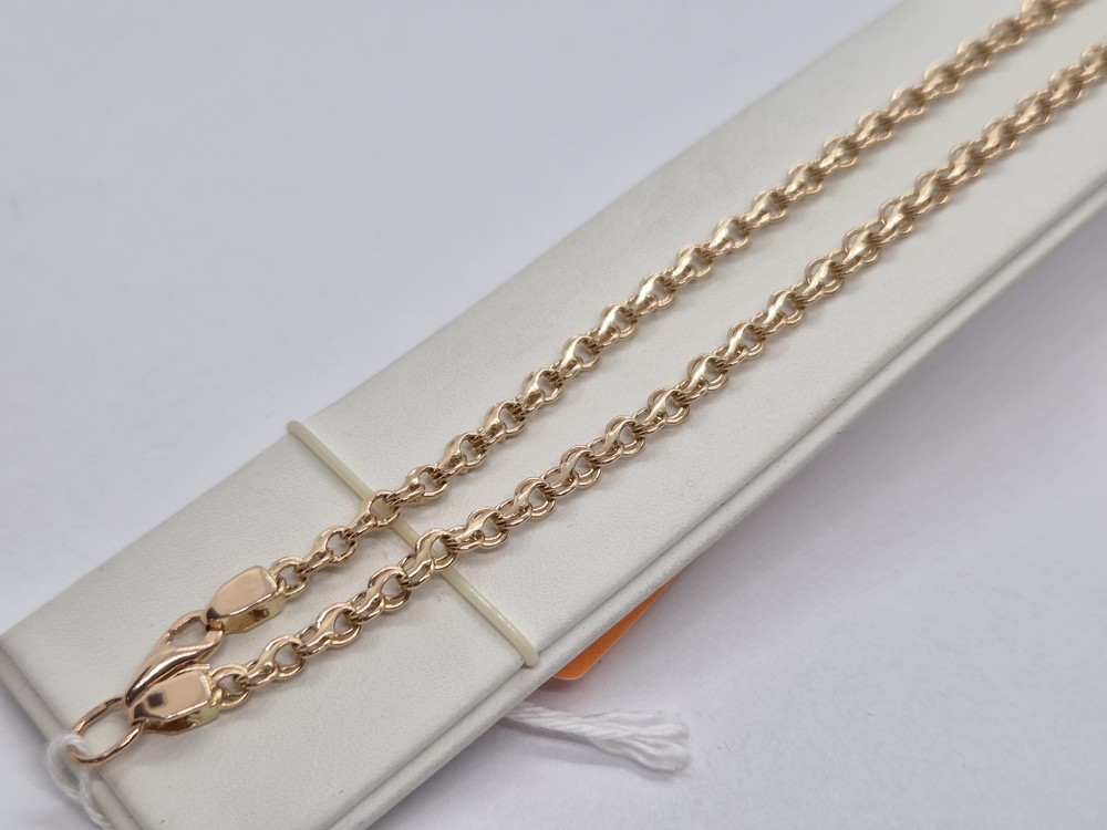 ЦЛРЧ585 ЦЕПЬ ПОЛНОВЕСНАЯ Ручеек (Au 585) ЦЛРЧ585 ЦЕПЬ ПОЛНОВЕСНАЯ Ручеек (Au 585)