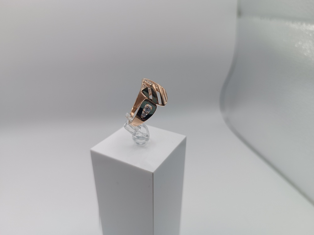 КОЛКМИ585 КОЛЬЦО С КАМНЯМИ (Au 585)