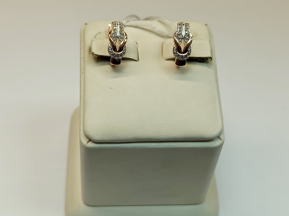 СЕРЬГИ С КАМНЯМИ (Au 585)