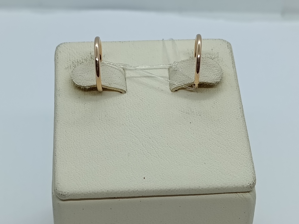 СЕРЬГИ КОНГО без камня (Au 585)