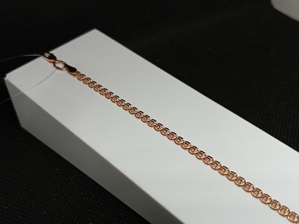 БРАСЛЕТ ПОЛНОВЕСНЫЙ Лав (Au 585)