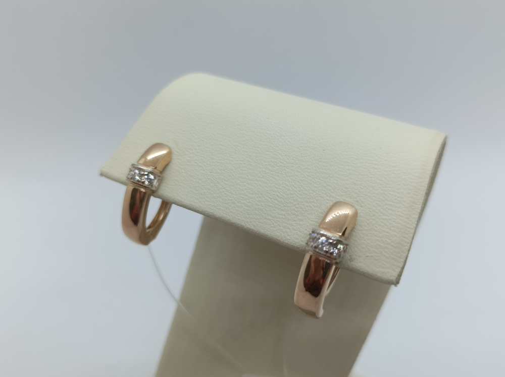 СЕРЬГИ С КАМНЯМИ (Au 585)