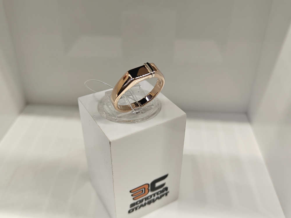 01-0049 КОЛЬЦО ПЕЧАТКА без камня (Au 585)