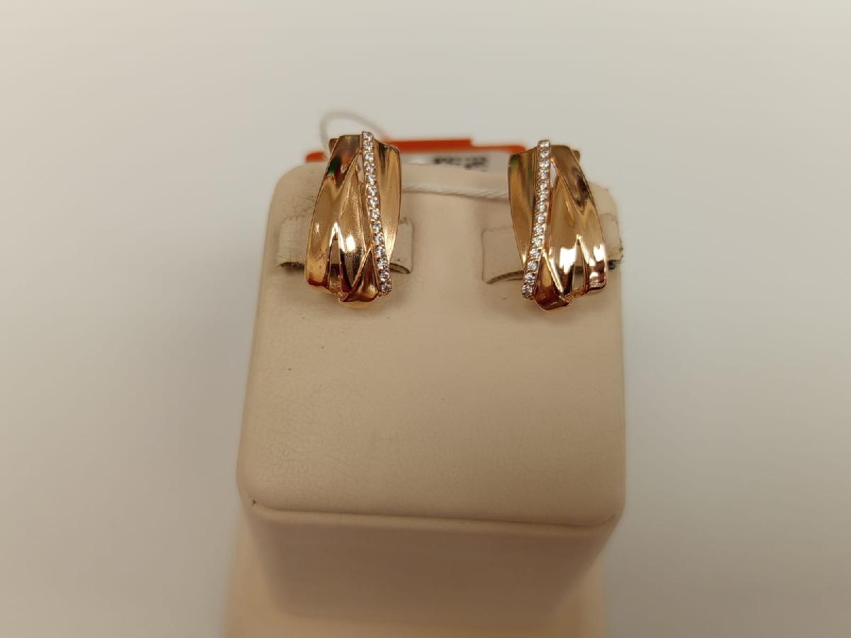 СКМИ585 СЕРЬГИ С КАМНЯМИ (Au 585) СКМИ585 СЕРЬГИ С КАМНЯМИ (Au 585)