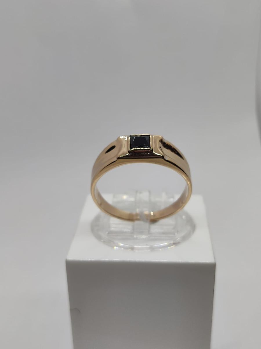 ПЕЧАТКА С КАМНЕМ (Au 585)