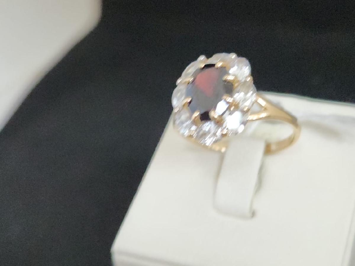 КОЛКМИ585 КОЛЬЦО С КАМНЯМИ (Au 585)
