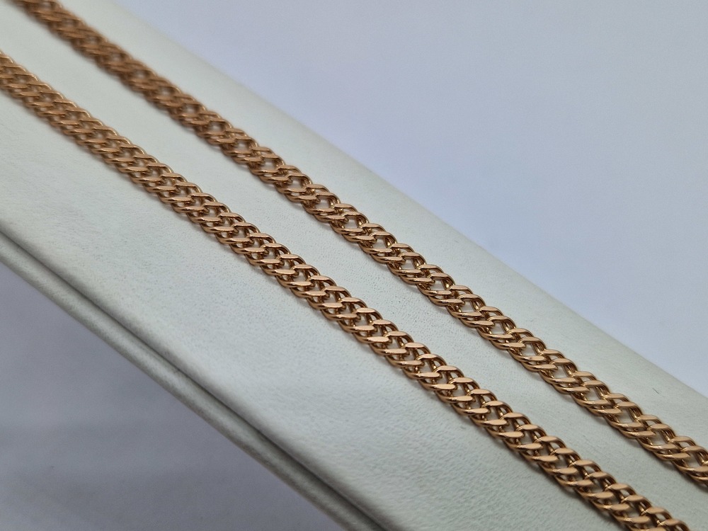 ЦЛР2585 ЦЕПЬ ПОЛНОВЕСНАЯ Ромб двойной (Au 585) ЦЛР2585 ЦЕПЬ ПОЛНОВЕСНАЯ Ромб двойной (Au 585)