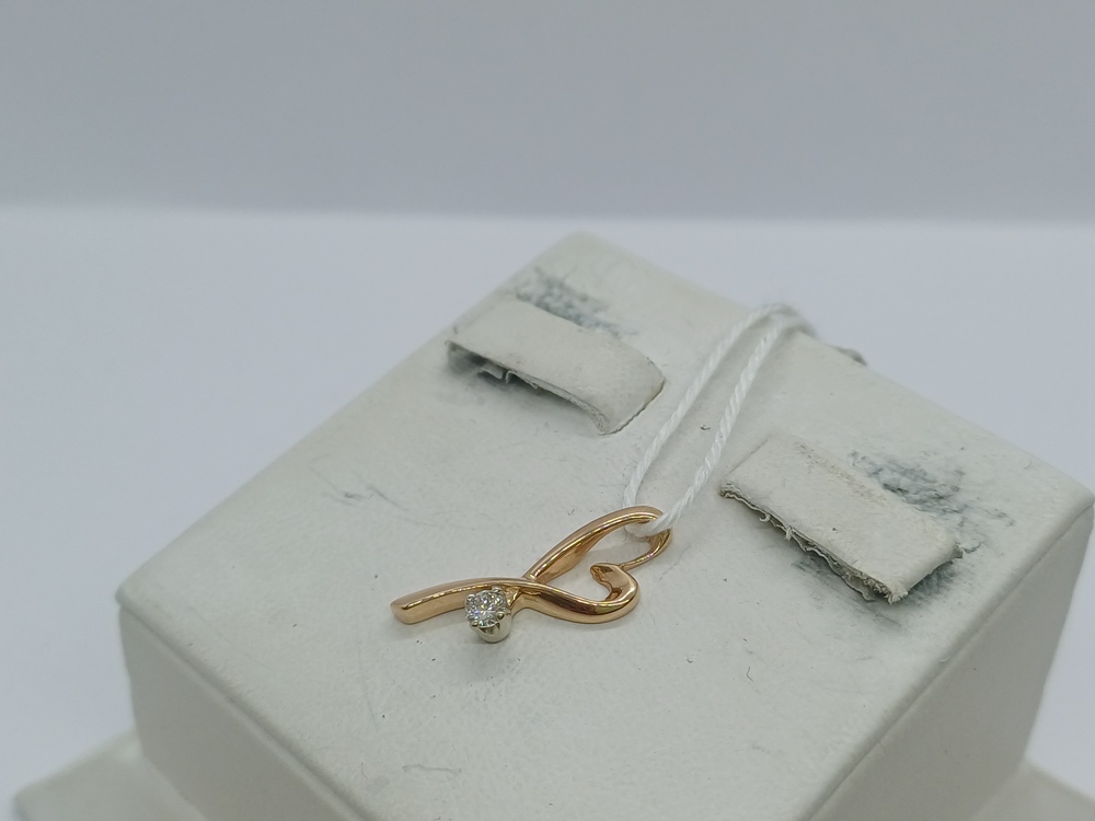 ПОДВЕСКА БРИЛЛИАНТ Au 585