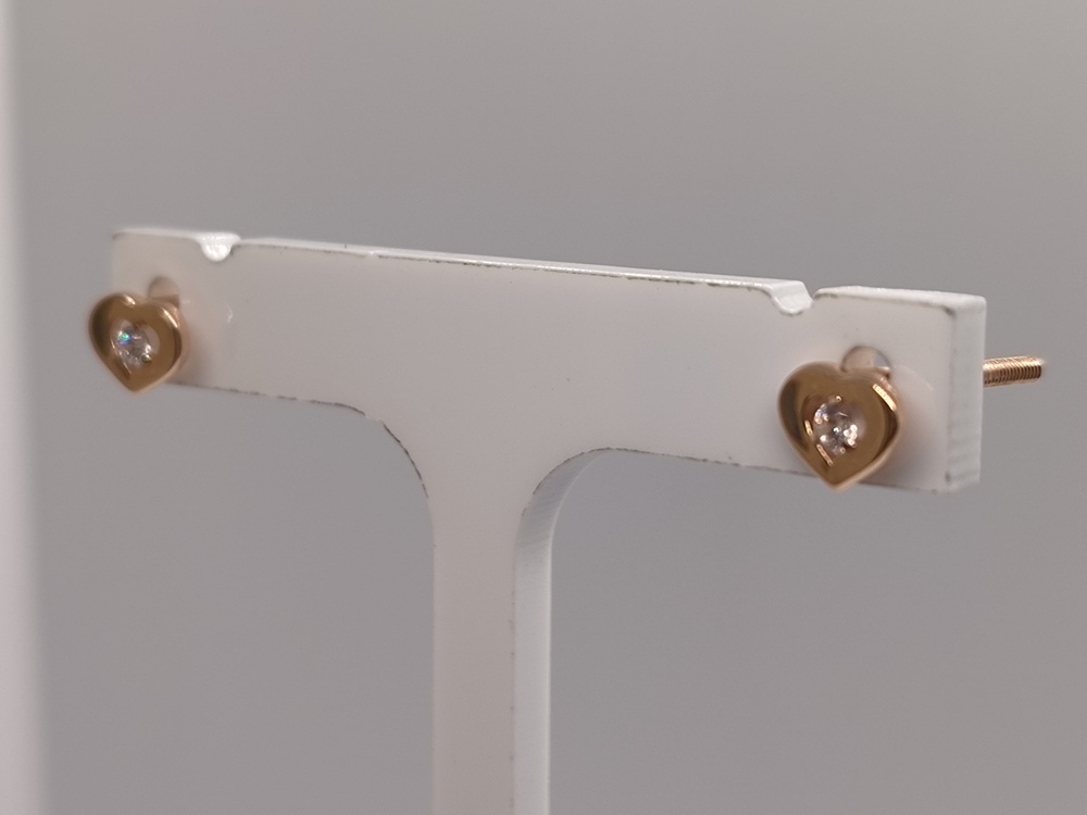 СПУС585 СЕРЬГИ ПУСЕТЫ (Au 585)