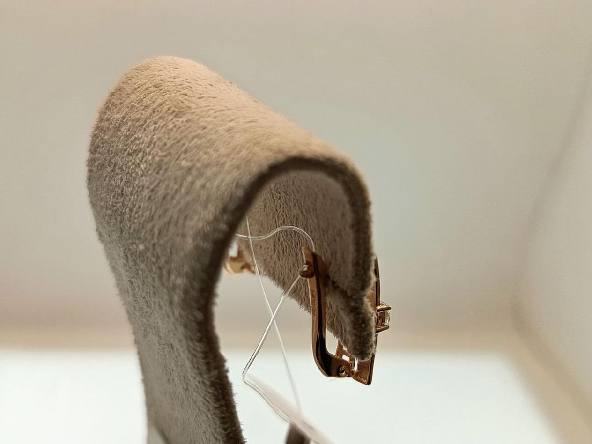 СЕРЬГИ С КАМНЕМ (Au 585)