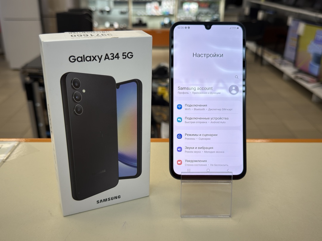 Смартфон Samsung Galaxy A34 5G 8/256