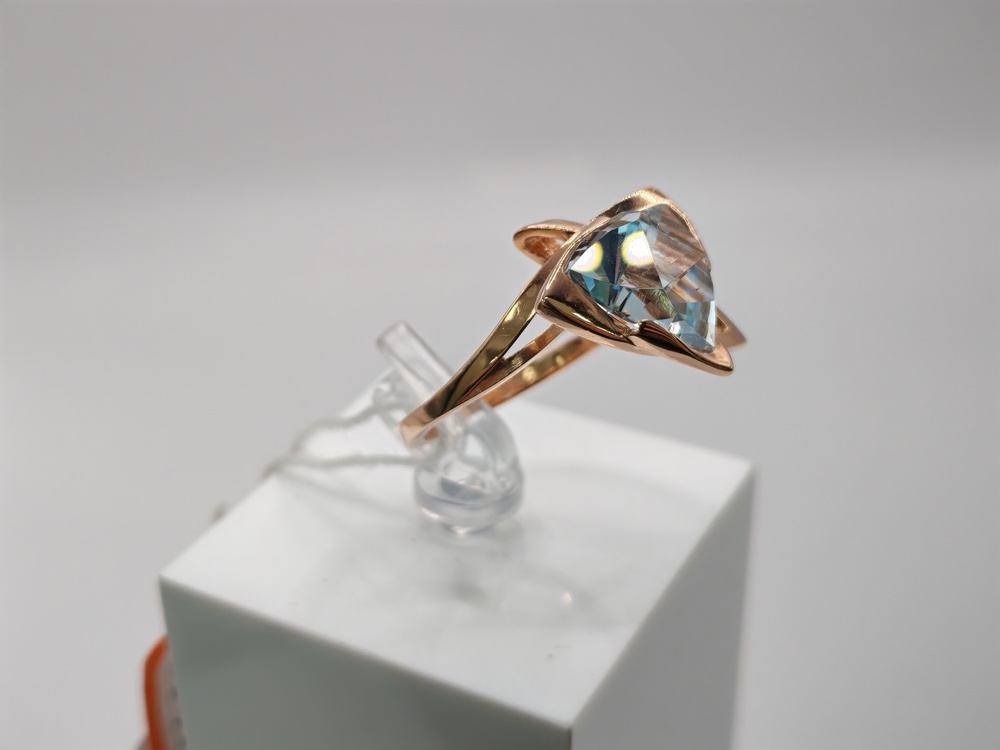 КОЛКМ585 КОЛЬЦО С КАМНЕМ (Au 585)