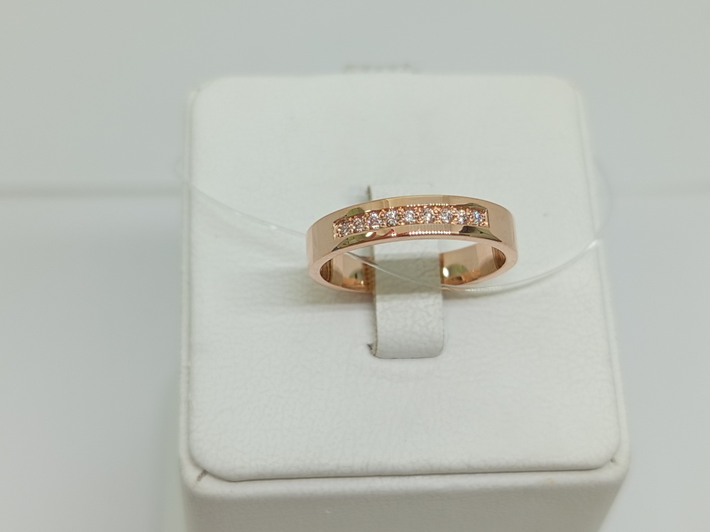 КОЛЬЦО Обручальное БРИЛЛИАНТ (Au 585)