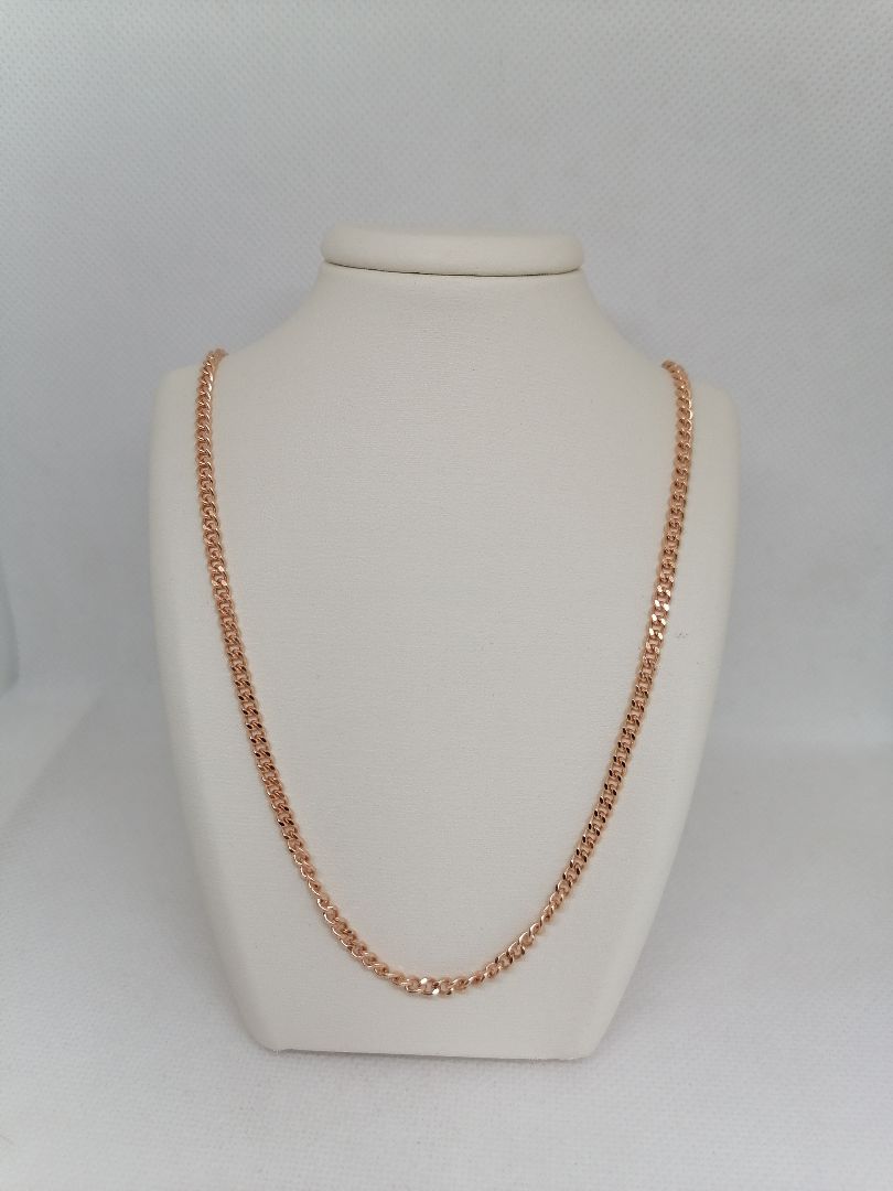 8080002-45 ЦЕПЬ ПОЛНОВЕСНАЯ Панцирное (Au 585)