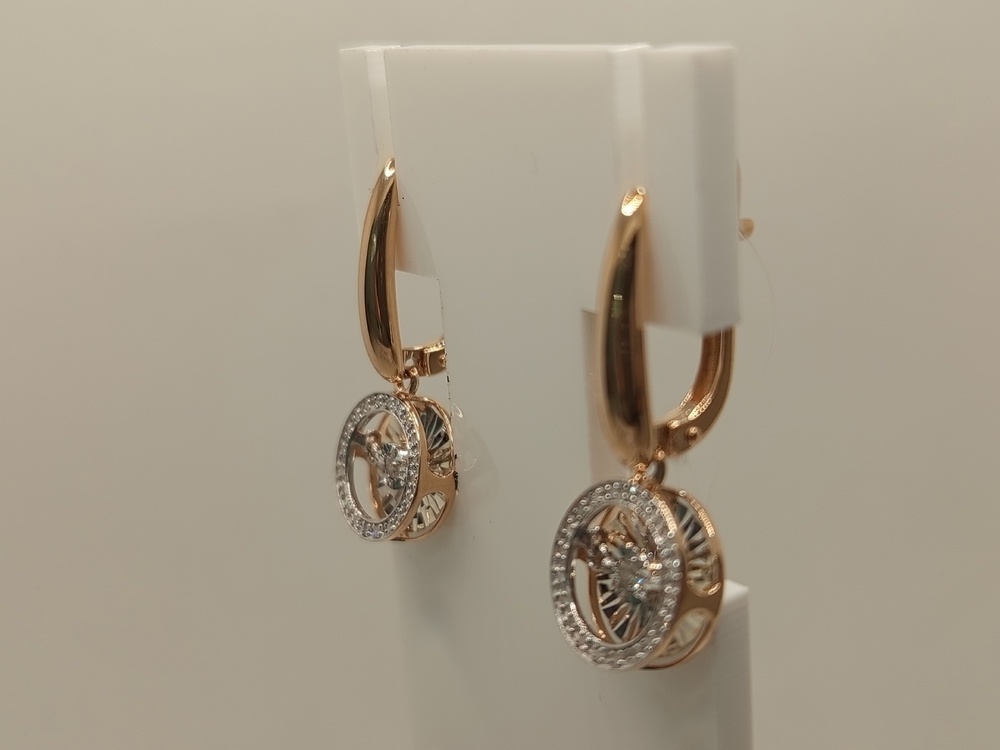 СЕРЬГИ БРИЛЛИАНТ (Au 585)