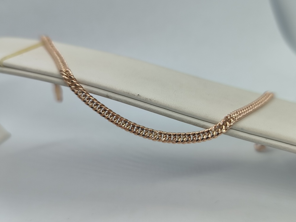 БРАСЛЕТ ПУСТОТЕЛЫЙ Панцирное (Au 585)