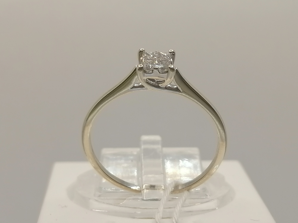 КОЛЬЦО БРИЛЛИАНТ Au 585