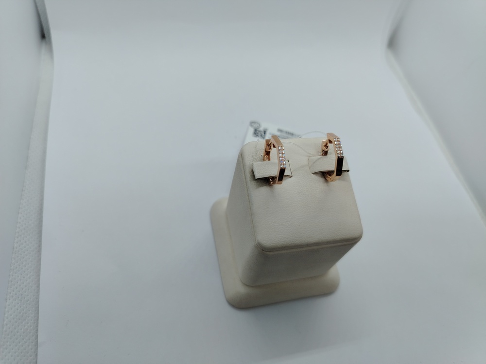 СЕРЬГИ С КАМНЯМИ (Au 585)