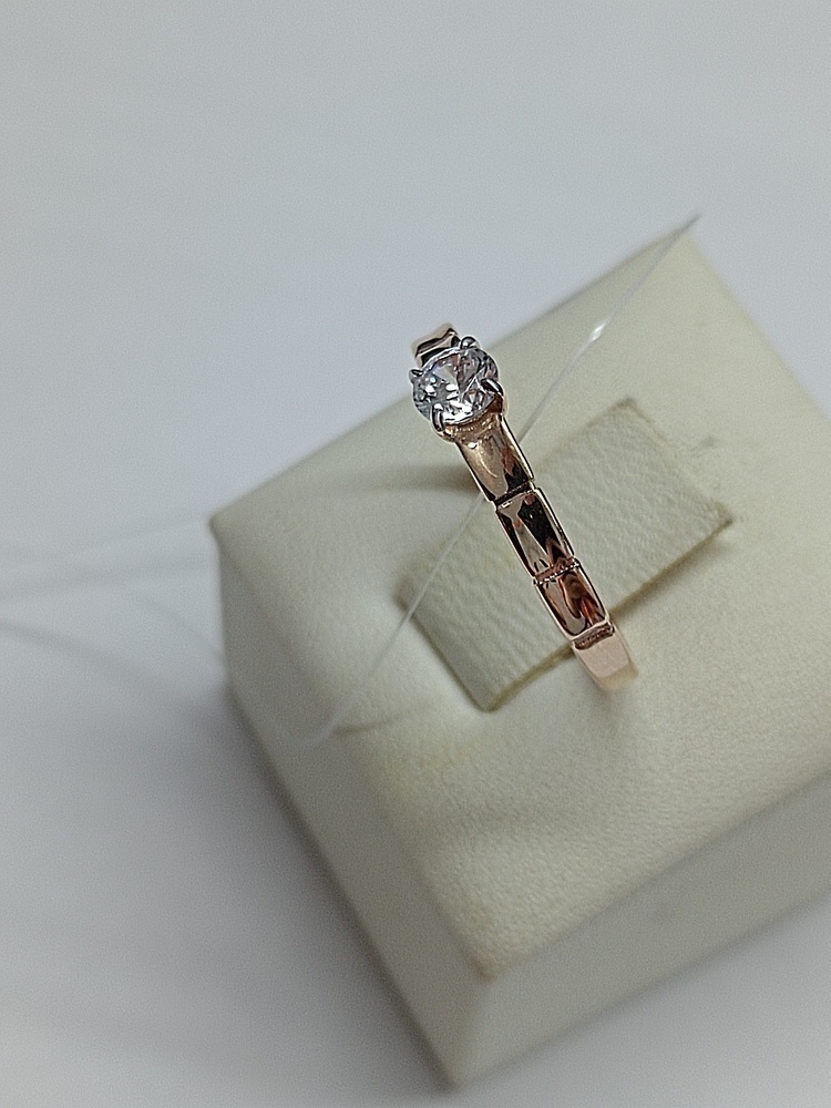 КОЛЬЦО С КАМНЕМ (Au 585)