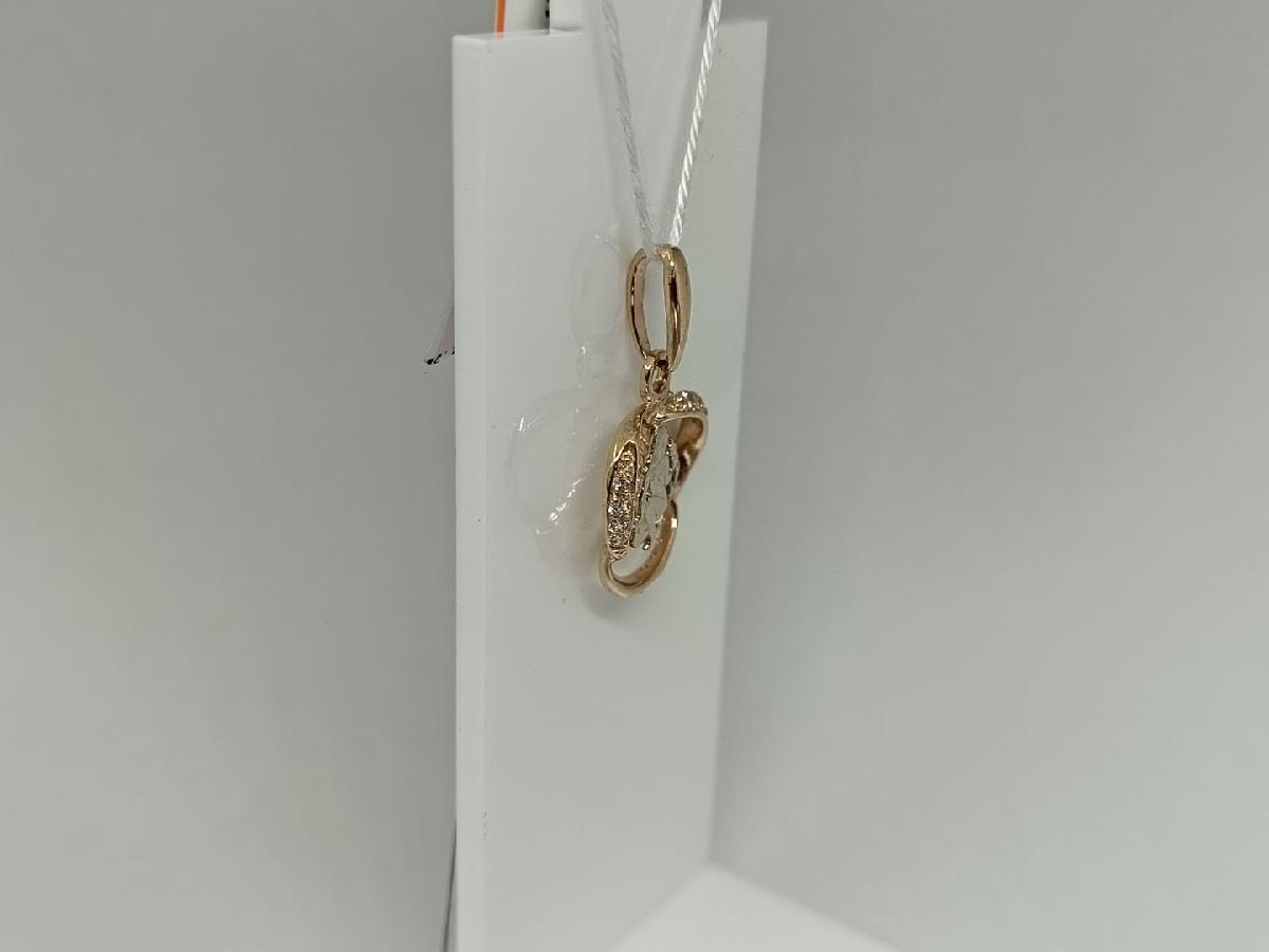 ПОДКМИ585 ПОДВЕСКА С КАМНЯМИ (Au 585)