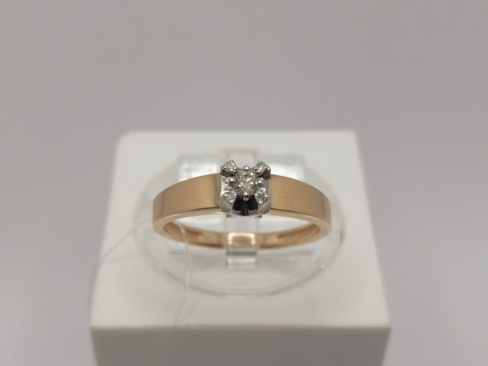 КОЛЬЦО БРИЛЛИАНТ (Au 585)