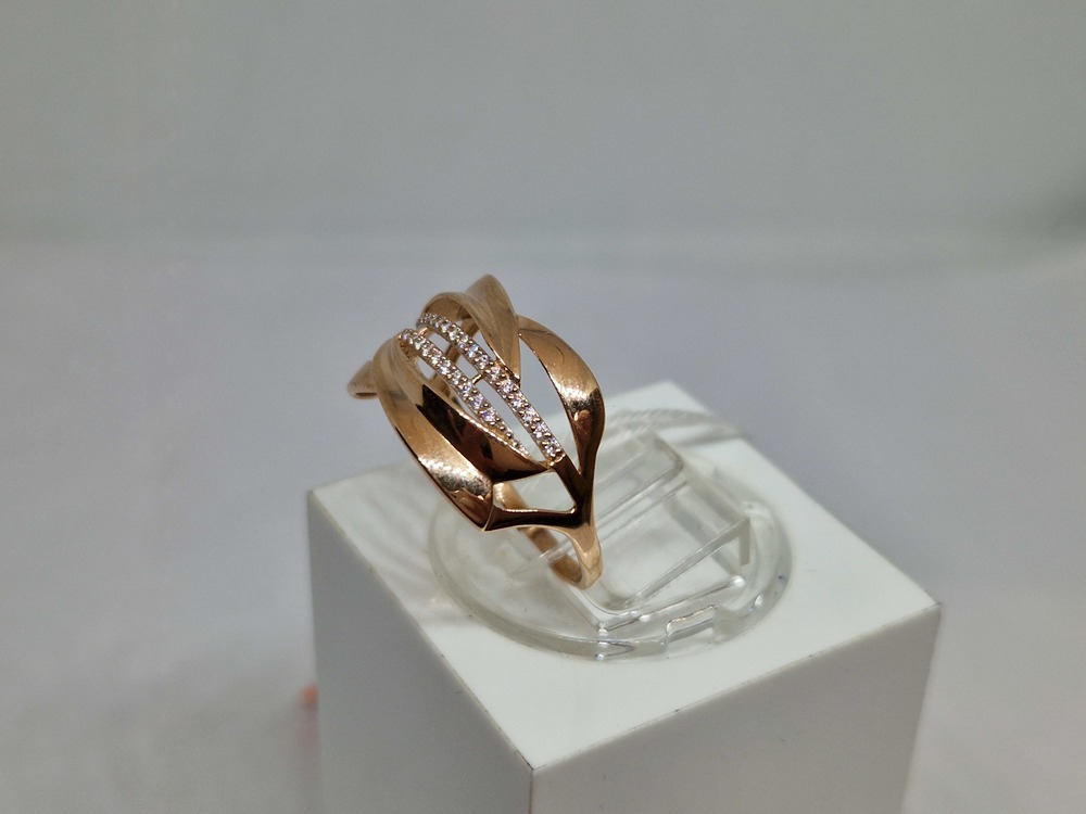 КОЛКМИ585 КОЛЬЦО С КАМНЯМИ (Au 585)