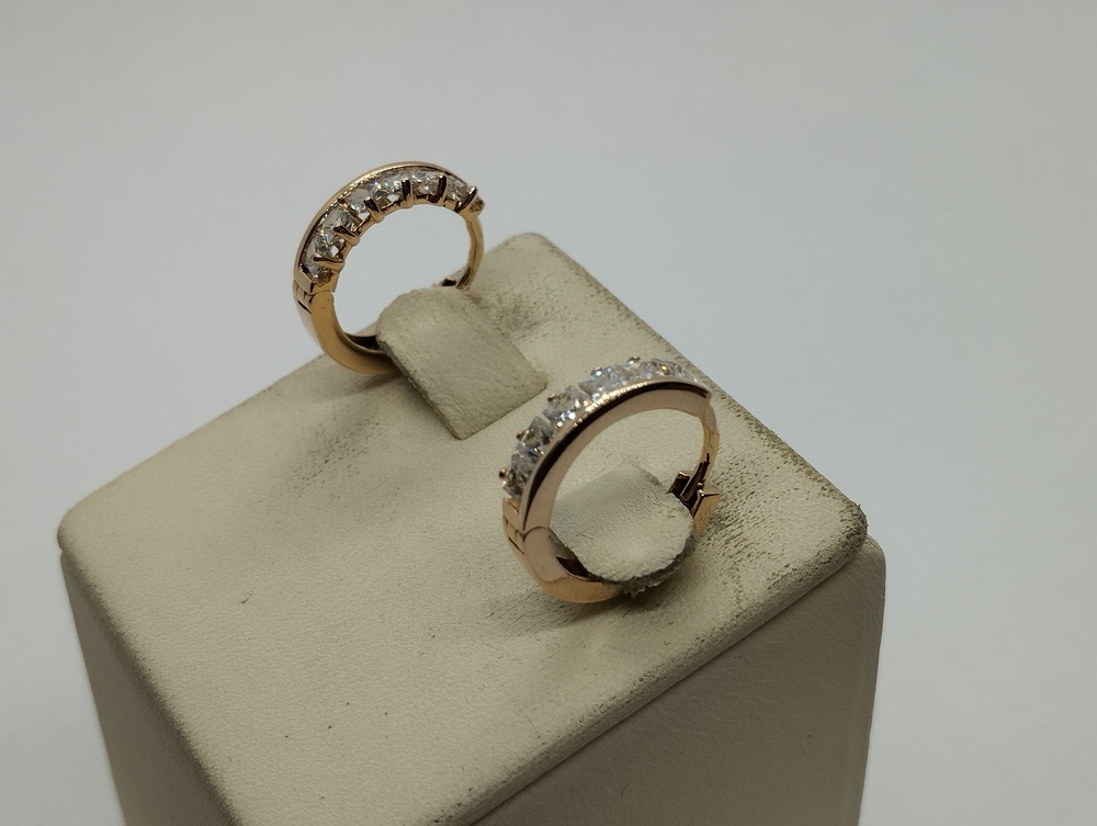 СКМИ585 СЕРЬГИ С КАМНЯМИ (Au 585) СКМИ585 СЕРЬГИ С КАМНЯМИ (Au 585)