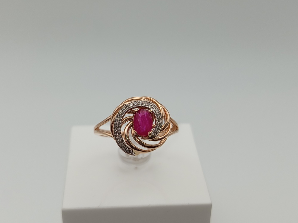 КОЛЬЦО БРИЛЛИАНТ Au 585