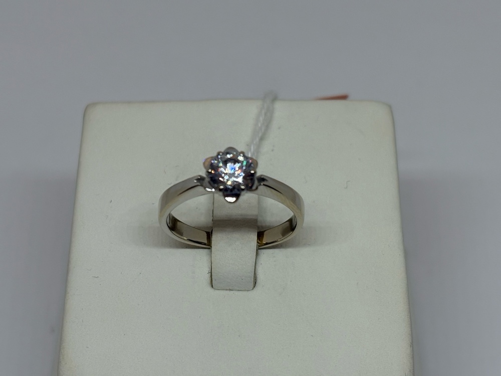 КОЛКМ585 КОЛЬЦО С КАМНЕМ (Au 585)