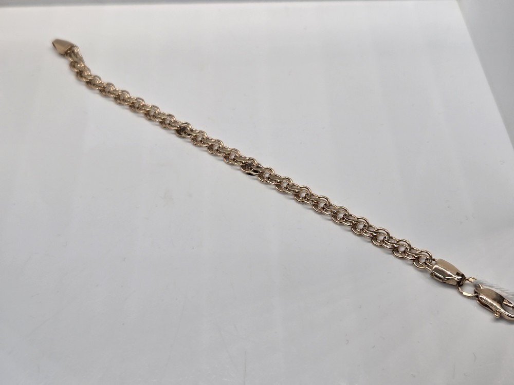 БРАСЛЕТ ПОЛНОВЕСНЫЙ Ручеек Au 585