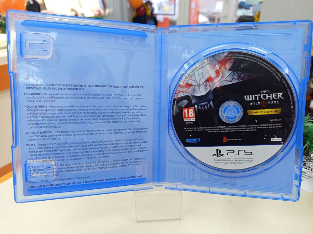 Игра Playstation 5 Witcher Wild Hunt