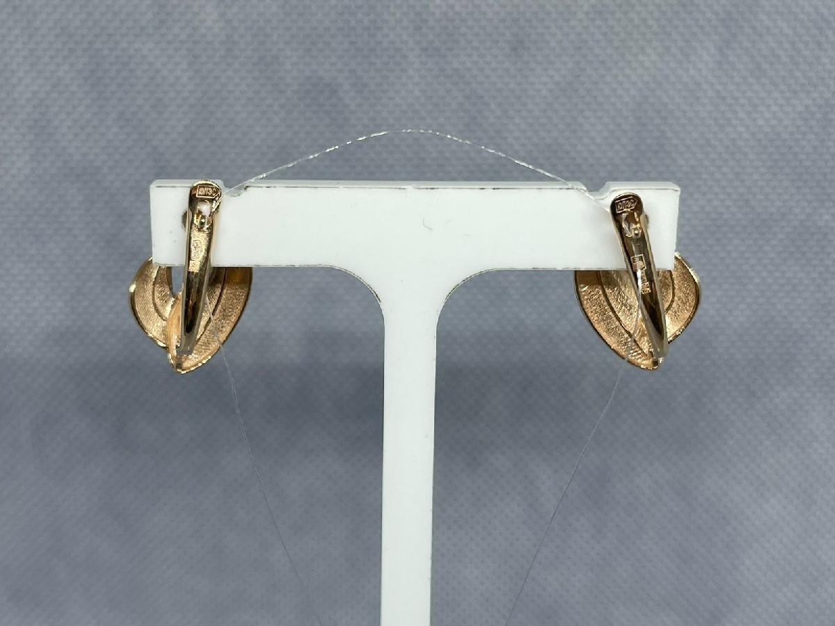 СЕРЬГИ БЕЗ КАМНЯ (Au 585)