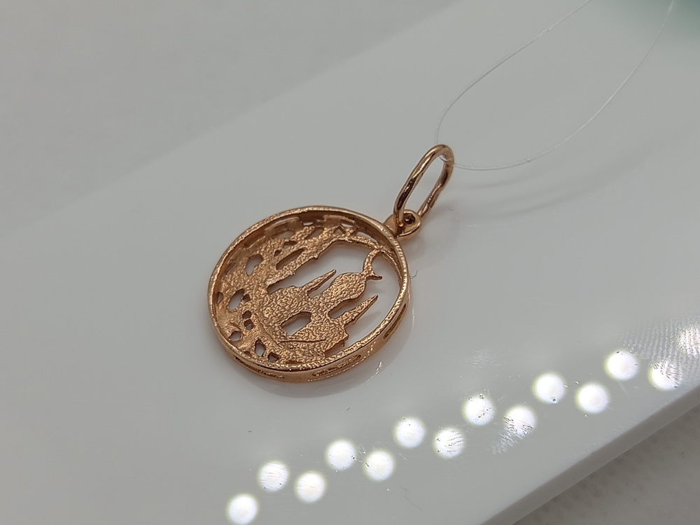 140071 ПОДВЕСКА МЕЧЕТЬ без камня (Au 585)