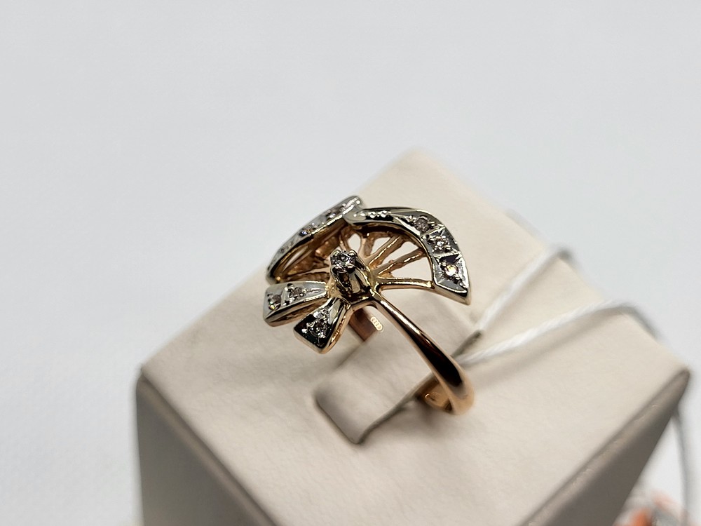 КОЛЬЦО БРИЛЛИАНТ Au 585