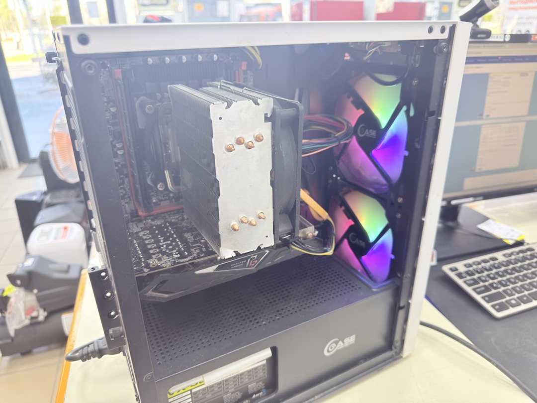 Системный блок Noname; Xeon E5-2670 v3, Radeon RX 570, 16 Гб, 750 Гб, Нет