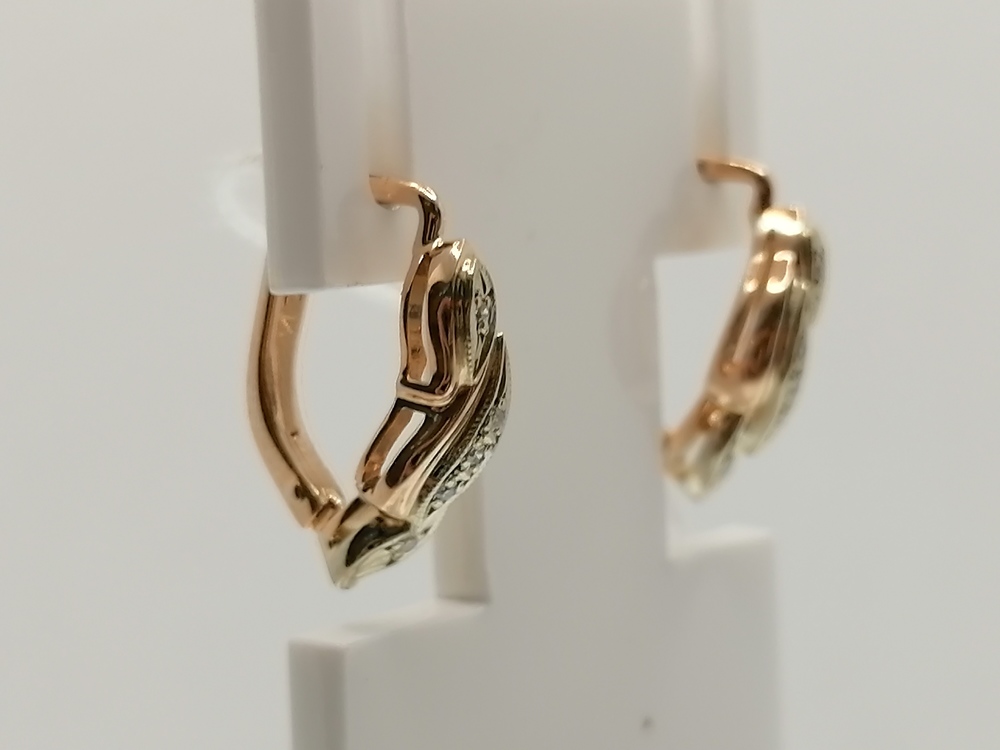 СЕРЬГИ БРИЛЛИАНТ (Au 585)